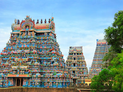 Kerala - Kanyakumari , Rameswaram and Madurai